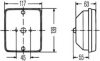 TEREX 1382230 Rear Fog Light